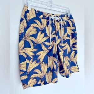 Abercrombie and Fitch Swim Trunks‎ Board shorts Bananas Size 28 XS